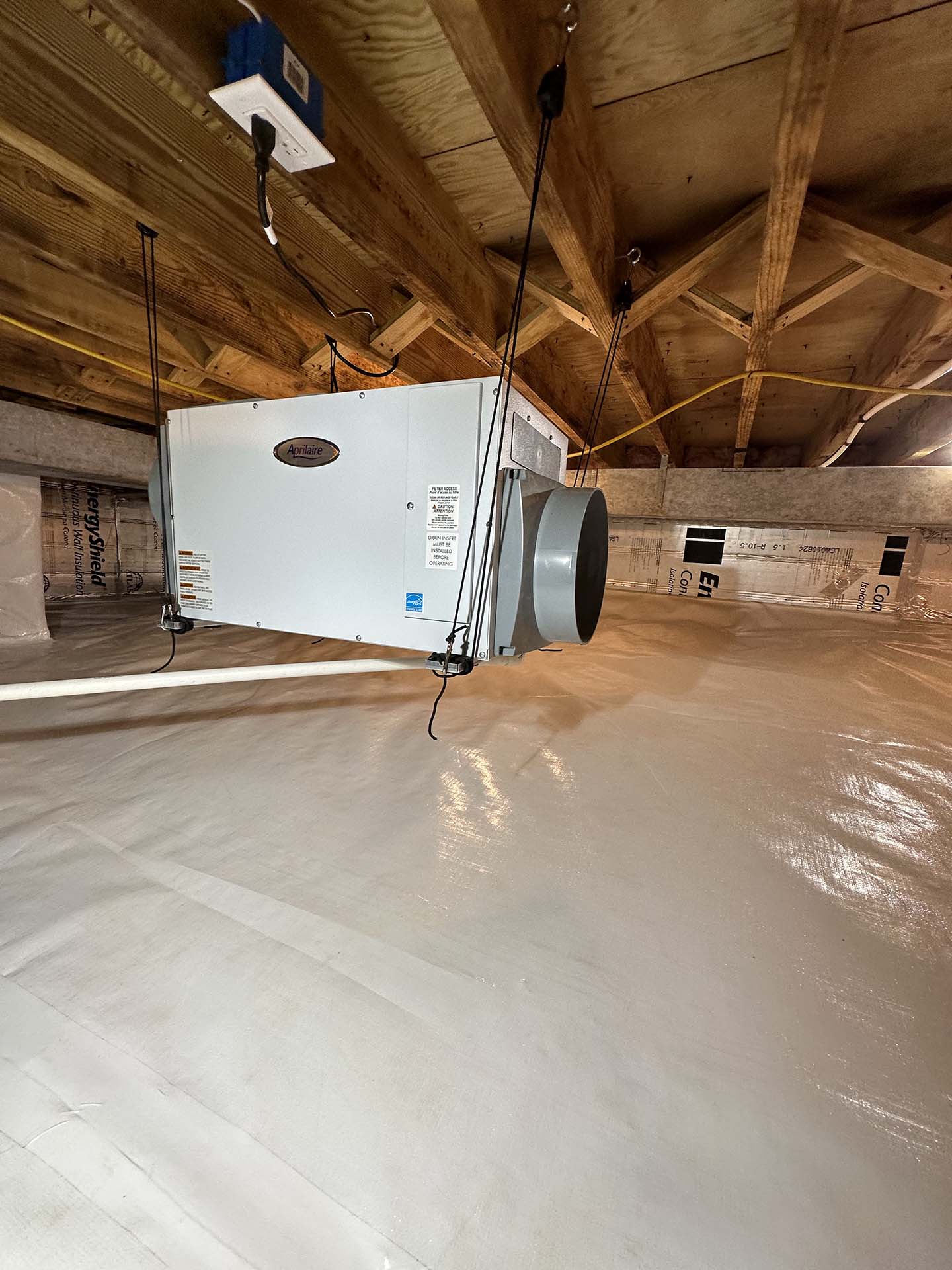 crawlspace dehumidifier